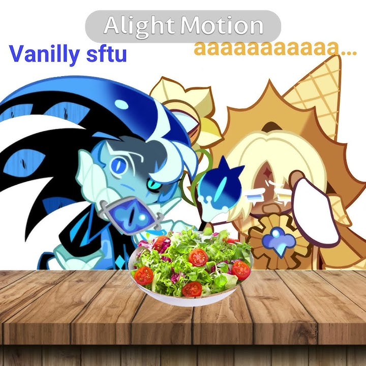 right in front of my salad… fr. Shadow Milk and Pure Vanilla