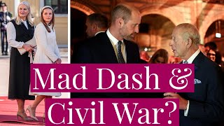 The Crown Report Ep 26: Princess Ingrid Alexandra's Dash Home, Civil War in the House of Windsor?