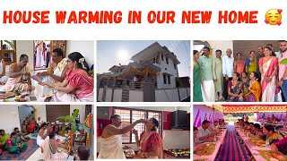 ನಮ್ಮ ಹೊಸ ಮನೆ ಗೃಹಪ್ರವೇಶ | House Warming in Udupi with family ☺️