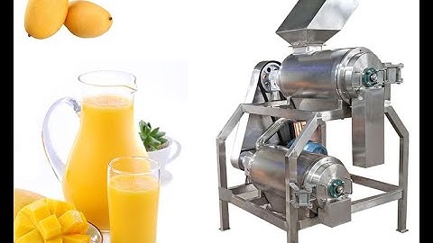 Mango pulping machine / Mangoes pulp beater / Mango pulp making machine
