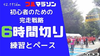 フルマラソン初心者のための完走戦略【6時間切り】そのために必要な練習量・ペース・コツについて