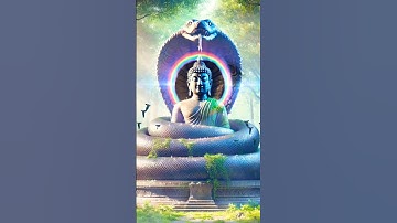 The Hidden World |snake protecting the Buddha statue| #capcut |#motionleap|#chatgpt