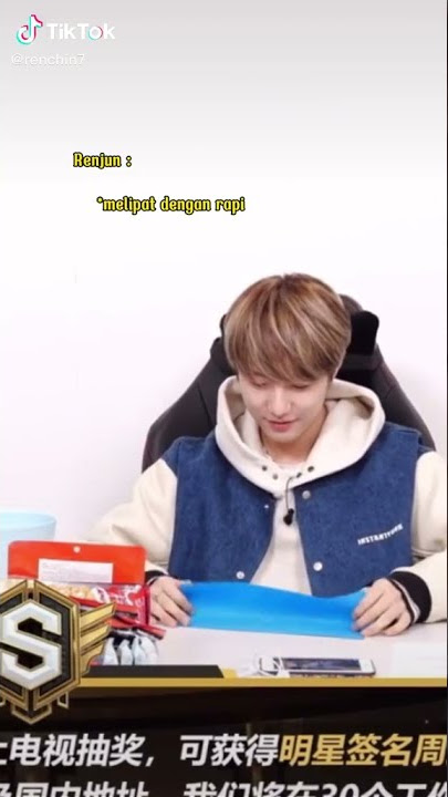 Perbedaan Renjun dan Chenle dalam melipat kertas🙂 #renjun #chenle #nct #nctdream