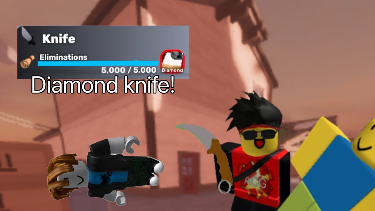 I got *DIAMOND* knife in Roblox rivals! - YouTube