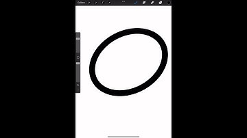 How to CREATE a PERFECT circle in Procreate