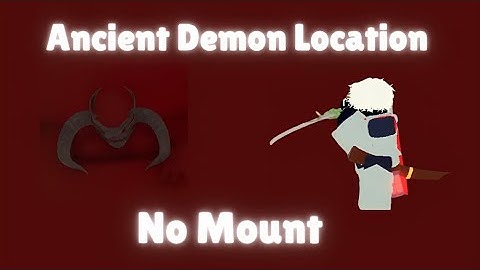 Ancient Demon Location Without A Mount | Rune Slayer