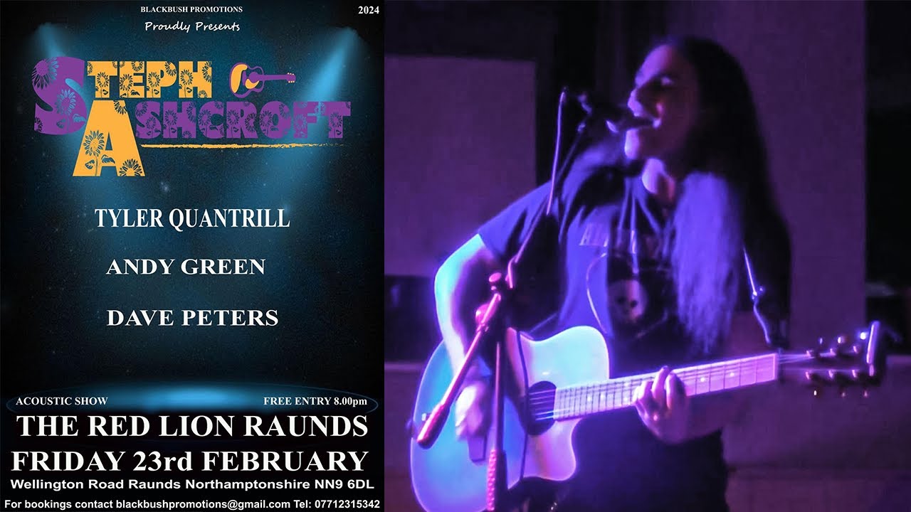 Tyler Quantrill - Live at The Red Lion, Raunds - 23rd February 2024 ...