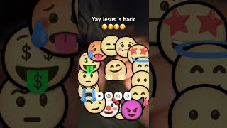 First emoji is your reaction ￼