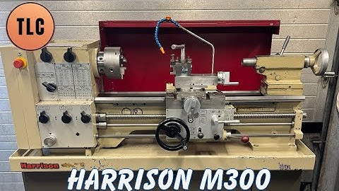 Harrison M300 Thread Cutting Svarv Lathe Tokarka Drehmaschine Tour