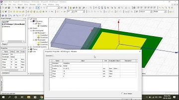 Rectangular Patch Antenna Design in HFSS (part1)
