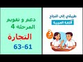 دعم و تقويم المرحلة الرابعة التجارة ص 61 63 طريقي إلى النجاح الثالثة إعدادي المدرسة الرائدة