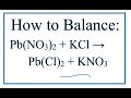 Balancing Chemical Equations Concepts