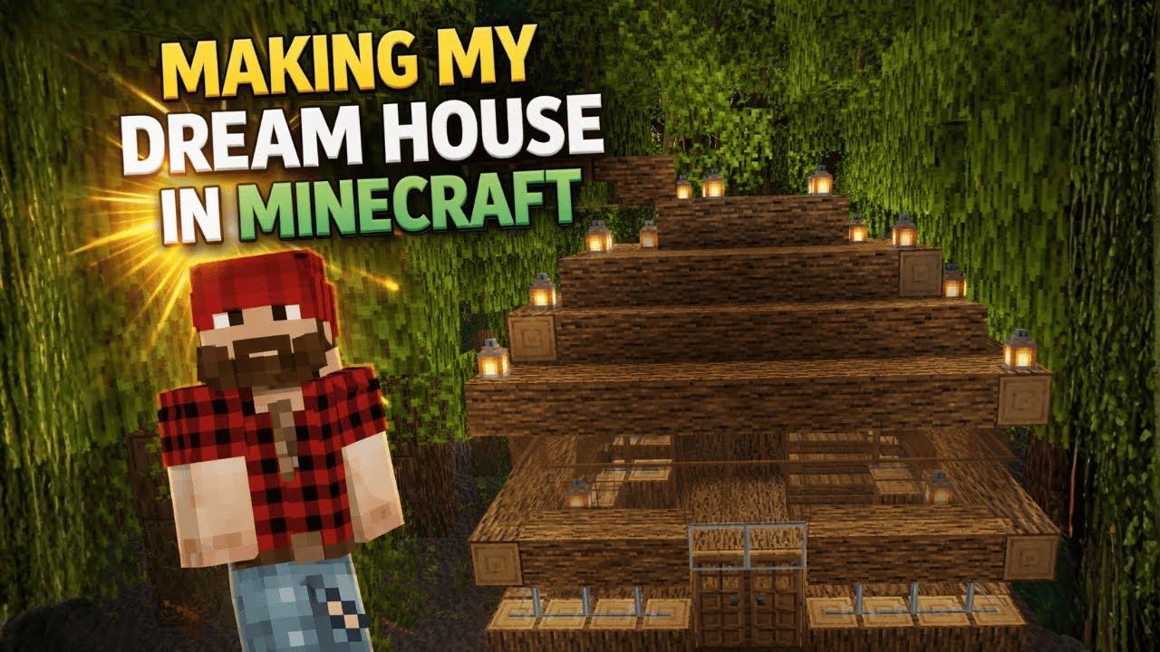 Making My Dream House In Minecraft PT.1 - YouTube