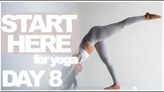 DAY 8✨START HERE, FOR YOGA Series | Accessible Yoga for the True Beginner!