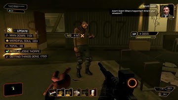 Adam Jensen accidently the hostage