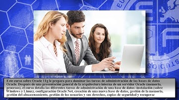 Tecnico Administracion Bases Datos Oracle - Cursos Online