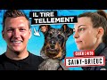 Chien trop puissant en laisse pour sa matresse l jour 14  tour de france educ dog