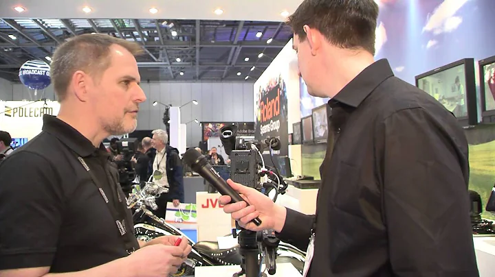 JVC GY-HM850 at BVE 2014