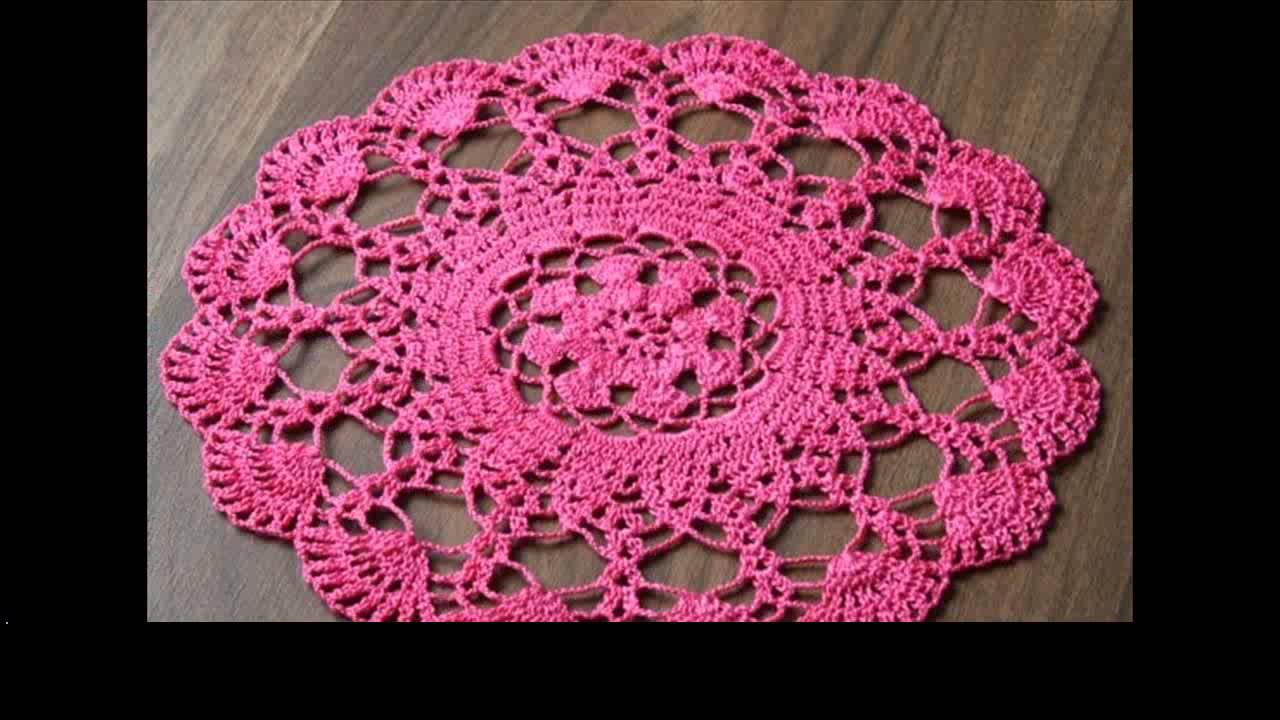 free crochet doilies tutorial YouTube