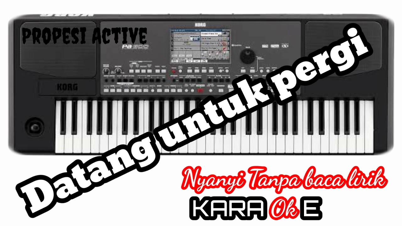 Datang untuk pergi-Rita Sugiarto.karaoke dangdut organ tunggal