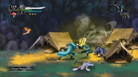 Dust An Elysian Tail Part:07 - Fidget got silenced