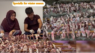 Afghan traditional winter food/ Qadid , landi/ it’s time to make a Afghan dried food in Melbourne 