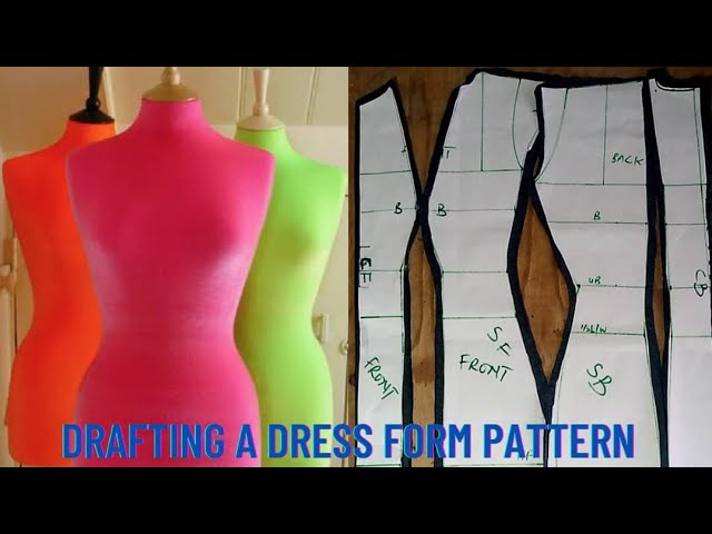 I made an easy customized dress form! WITHOUT duct tape and spray foam :) 