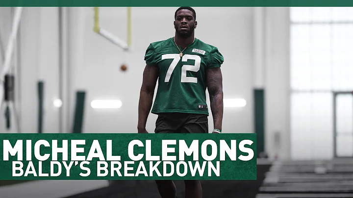 "This Is A Guy Who's Got Raw Power" | Baldy's Breakdown: DL Micheal Clemons | New York Jets | NFL