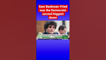 How the FTX collapse may cause a headache for Democrats #shorts