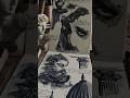 ✨️ #art #watercolour #artist #aesthetic #aestheticvideos #scketches #greekart #angels #architecture