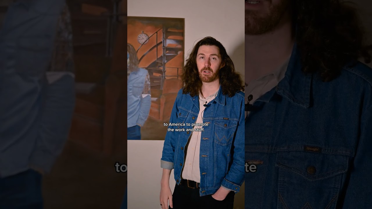 The #Hozier album artwork is special to me as originally painted by my mother, Raine Hozier Byrne 🖤