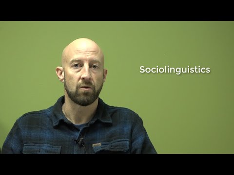 Video: Wat is die verskil tussen sosiolinguistiek en linguistiek?