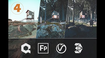 3ds Max + Forest Pack Video 4: Setting Up a V-Ray Camera To Match Our Sketch 4/4