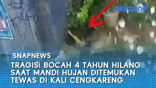 Tragis Bocah 4 Tahun Yang Hilang Saat Mandi Hujan Ditemukan Tewas Di Kali Cengkareng Snapnews
