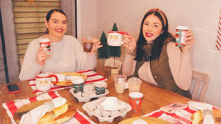 Trying All The Holiday Drinks From Starbucks | SAVE YOUR MONEY 😐🤮  | VLOGMAS DAY 10