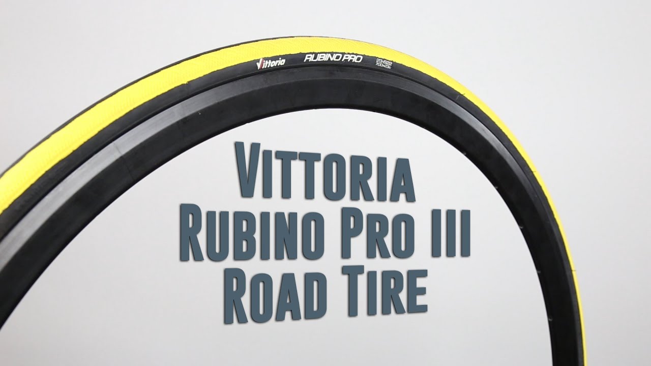 Vittoria Rubino Pro III Road Tire - YouTube