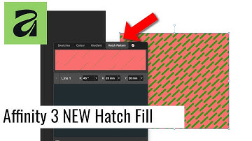 AFFINITY 3 NEW Hatch Fill | How To