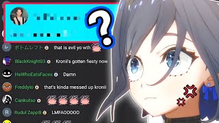 Superchat Tries To Mess With Kronii 𝗞𝗿𝗼𝗻𝗶𝗶 Hololive