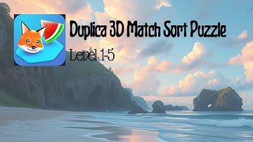 Duplica 3D Match Sort Puzzle - Level 1~5 Gameplay