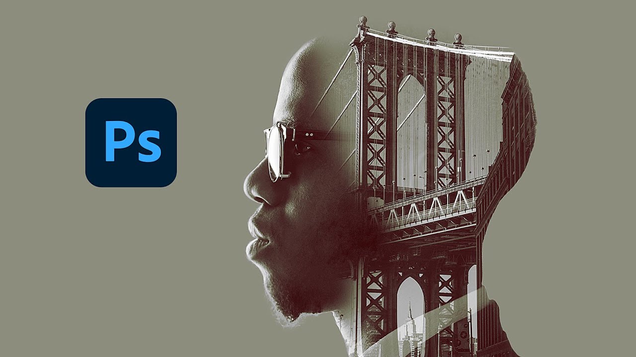 Double Exposure Effect Photoshop Tutorial (Updated 2022) - YouTube