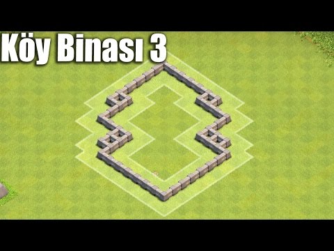 Clash of Clans - 3. Seviye Köy Binası Düzeni