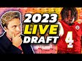 An Updated 2023 Fantasy Football Draft! (Live)