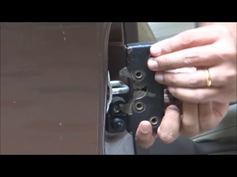 How do latches on car doors work?