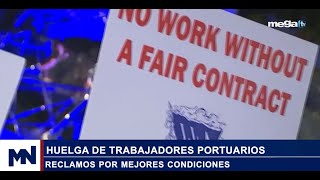 Política local 10-03-24 Huelga de trabajadores portuarios, reclamos por mejores condiciones