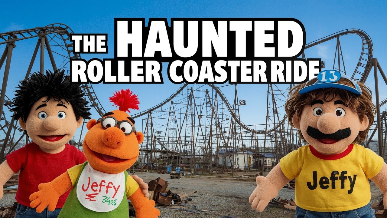 Roller Puppet SML Puppets: The Haunted Roller Coaster Ride! - YouTube