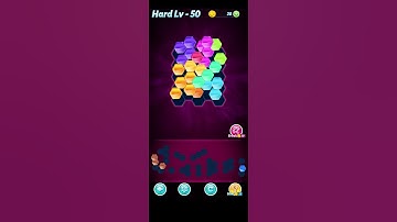 Block! Hexa Puzzle~Lunatic block 9 to 10 levels -level#50