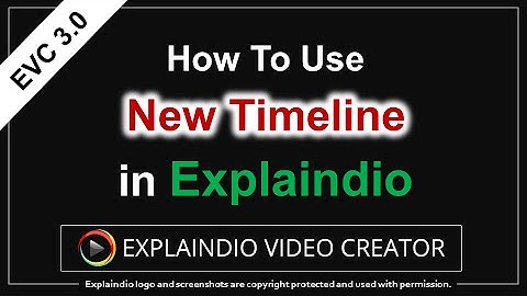 How to Use Timeline in Explaindio 3.0