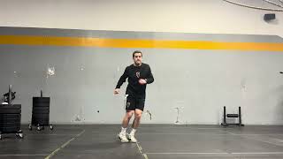 Backward Rapid Fire Zig Zag Leaps