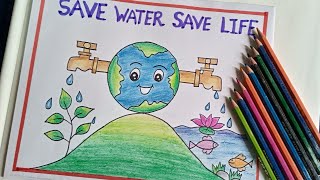 Save Water  poster #quick #easy