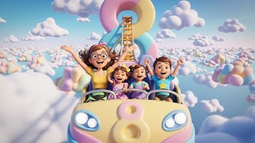 🎵 Let’s Spell and Count — 1 to 10! ✨ | Fun Learning Song for Kids | TinyLessons World 🧮🌈